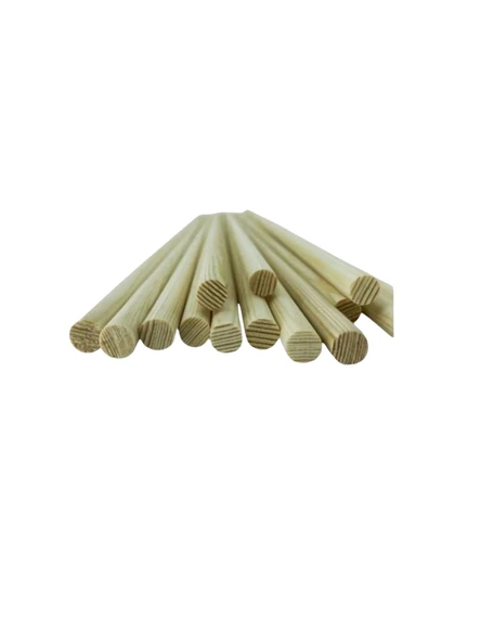 OKCUBABA Ahşap Ok Şaftı 5 Adet 1. Kalite Sarı Çam  80cm (32 inç) - 25-60 Libre - 2