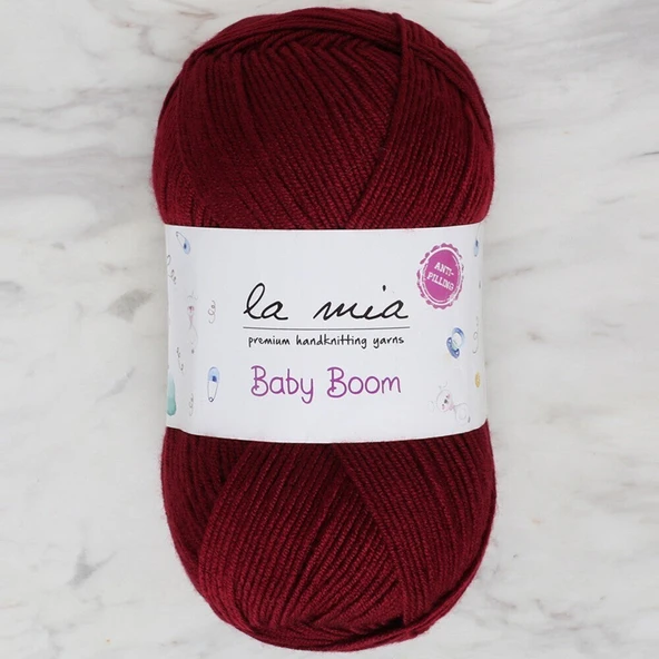 La Mia Baby Boom Bordo El Örgü İpi - 110 - 34453 ürün görseli