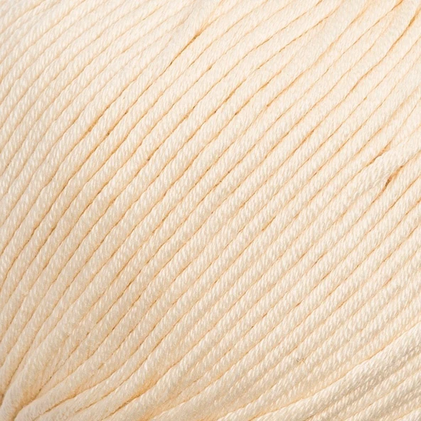 La Mia XL Mercerized Krem El Örgü İpi - 174 - 33769 - Resim 2