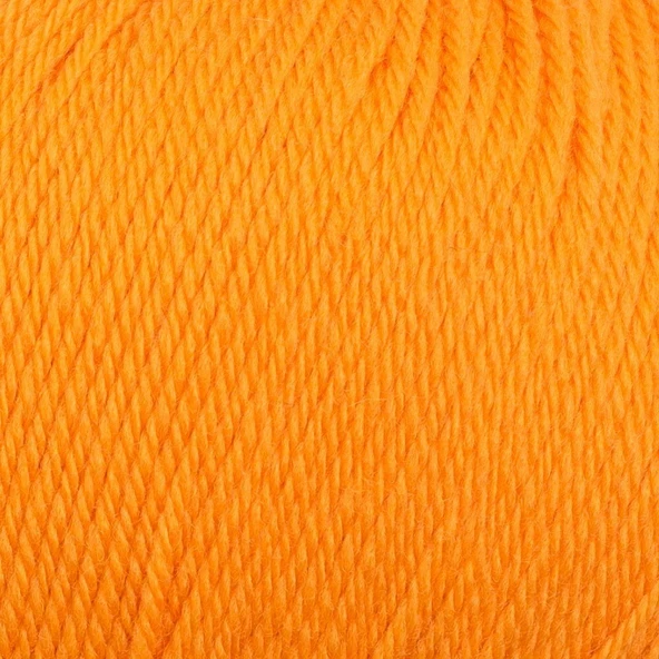 La Mia Merino Turuncu El Örgü İpi - L139 - 33793 - Resim 2