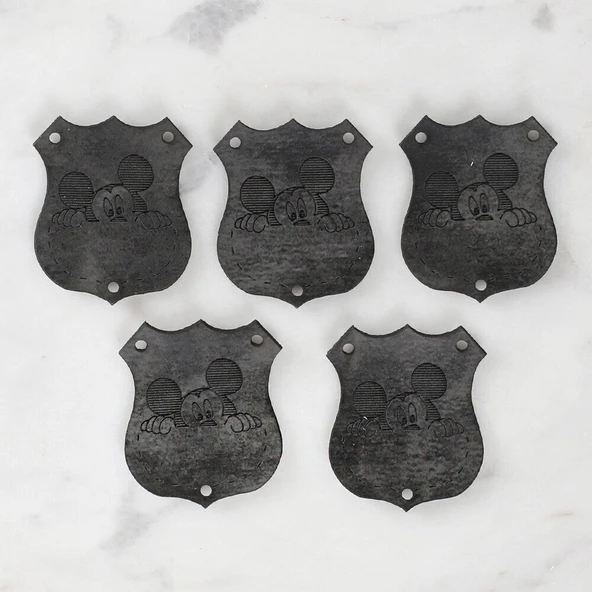 Loren Crafts Figürlü Deri Arma 5 Adet - 1576 ürün görseli