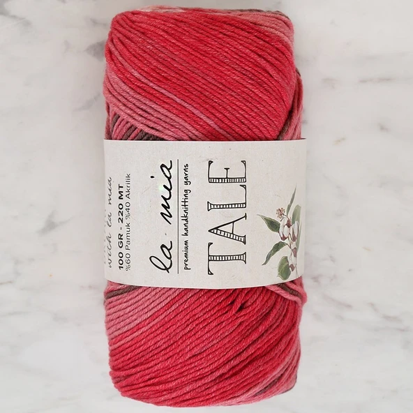 La Mia Tale Ebruli El Örgü İpi - LM086 - Resim 4