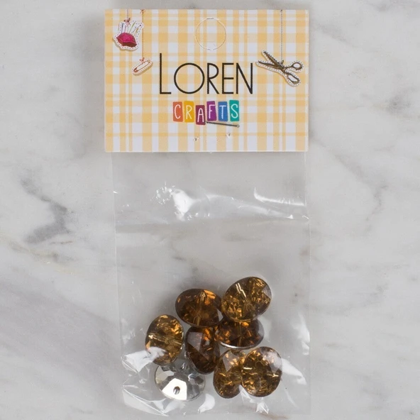 Loren Crafts kahverengi 8 li düğme - 243 ürün görseli