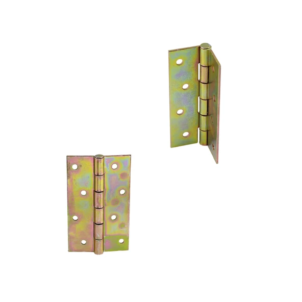 Metal Yaprak Menteşe 2 Adet Prinç Sarı No:5 Mobilya Pencere Kapı Dolap PVC Menteşesi İki Kanatlı - Resim 6