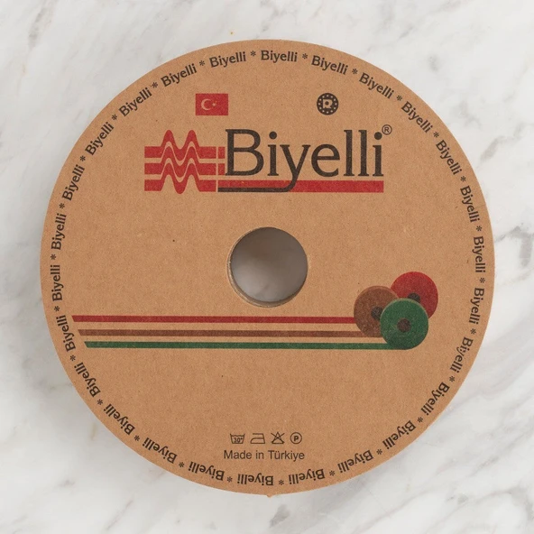 Loren Pamuk Siyah Katlı Biye - 12 - Resim 2