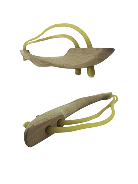 Ahşap Lastikli Kepaze Çalışma Yayı 45 cm - 2