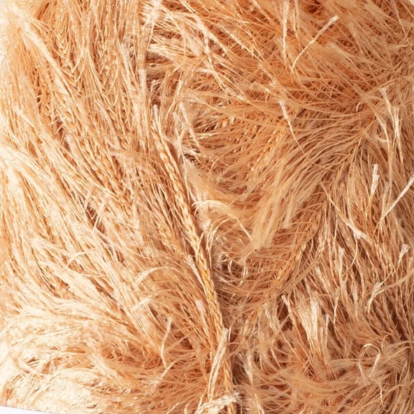 Loren Furry Bej El Örgü İpi - RF0054 - 34061 - Resim 2