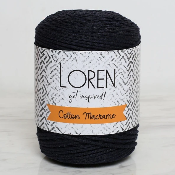Loren Cotton Macrame Lacivert - R005 - 34361 ürün görseli