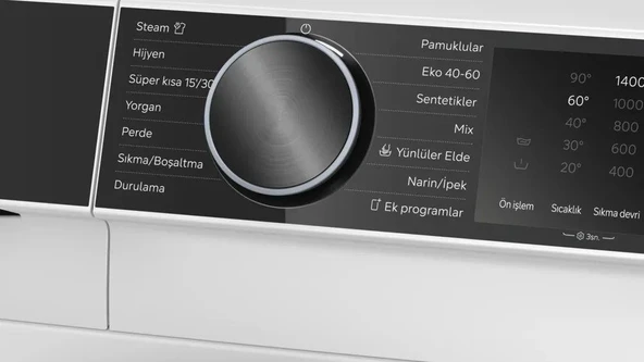 Siemens WG64K2Z0TR Çamaşır Makinesi 11 kg 1400 Devir Beyaz - Resim 3
