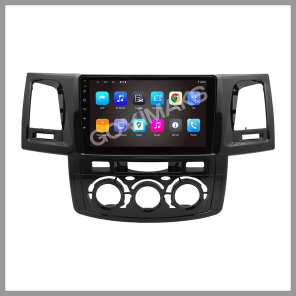 GOVİMAKS TOYOTA HILUX 2006-2015 MANUEL UYUMLU 2 GB RAM 32 GB HAFIZA ANDROID MULTIMEDIA TEYP - Resim 8