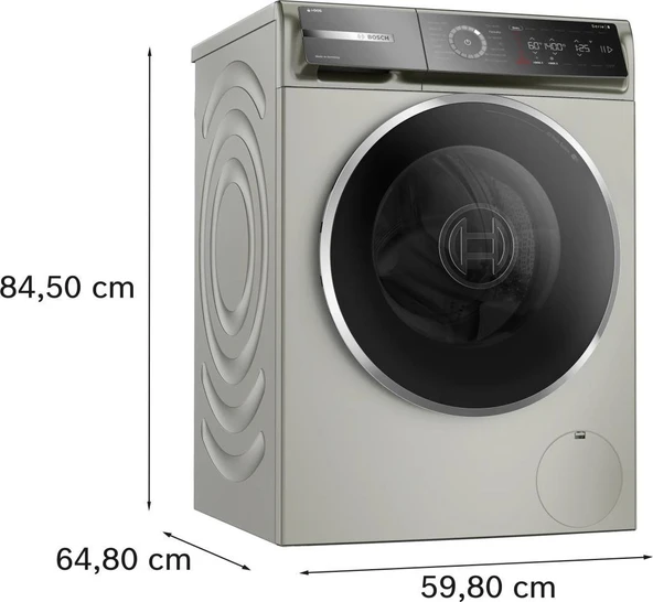 Bosch WGB254ASTR Çamaşır Makinesi 10 kg 1400 dev./dak - 11