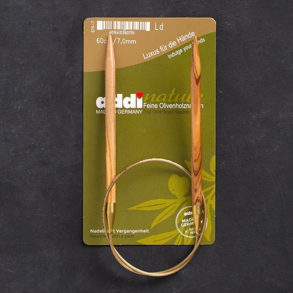 Addi Olive Wood 7 mm 60 cm Zeytin Ağacı Misinalı Ö ürün görseli