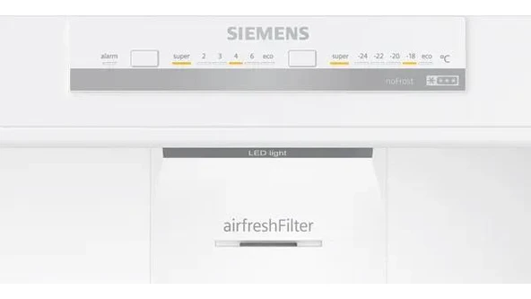 Siemens KG76NVWE0N Buzdolabı No Frost Beyaz Alttan Donduruculu - Resim 3