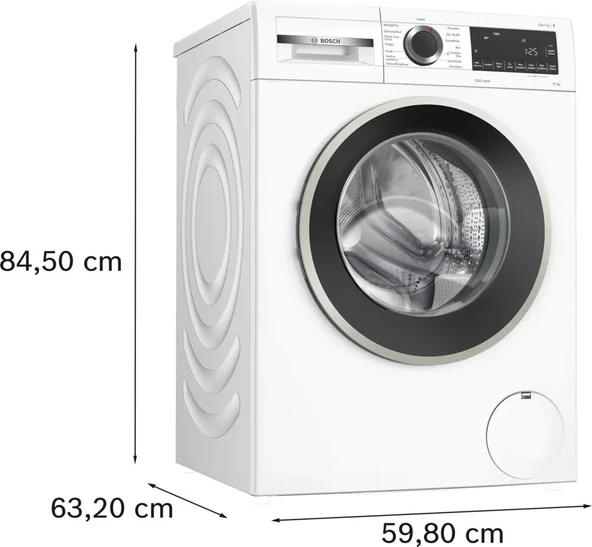 Bosch WGA25202TR Çamaşır Makinesi 10 Kg - 6