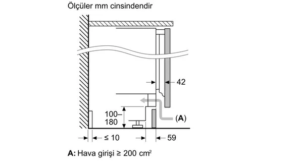 Siemens KU21RADE0 Tezgah Altı Ankastre Soğutucu - Resim 10