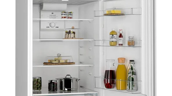 Siemens KD55NNWE0N Buzdolabı No Frost Beyaz Üstten Donduruculu - Resim 3