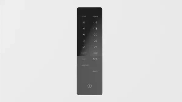 Siemens KG86NCWE0N Buzdolabı No Frost Beyaz Alttan Donduruculu - Resim 3