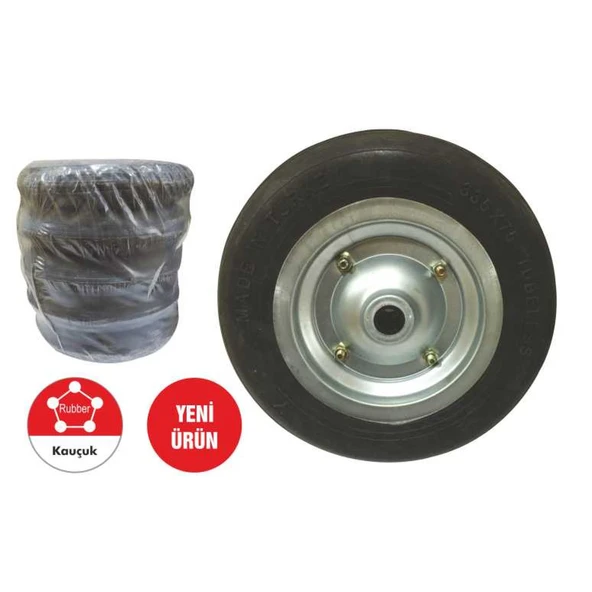 Sait Demirci TKR 002 El Arabası Tekeri Dolgu Teker Bilyalı