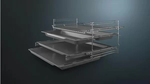 Siemens HI133FEW0T Ankastre Fırın 6 Prog. Buhar Destekli Beyaz - Resim 5