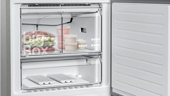 Siemens KG76NVIF0N Buzdolabı No Frost Alttan Donduruculu İnox - Resim 6