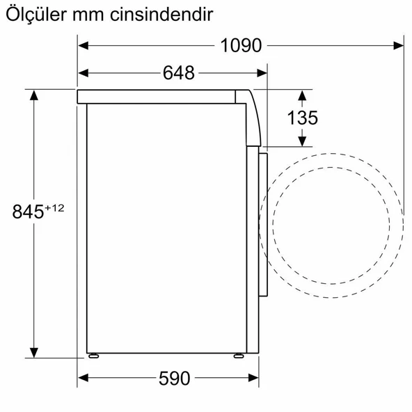 Bosch WGB254ASTR Çamaşır Makinesi 10 kg 1400 dev./dak - 2