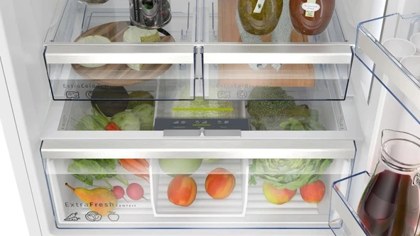 Profilo BD3076WCAP Buzdolabı No Frost Beyaz Alttan Donduruculu XL - Resim 6