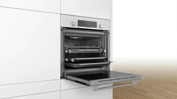 Bosch HBJ558YW5T Fırın Ankastre Beyaz - Resim 4