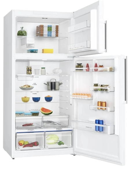 Profilo BD2086WDAN Üstten Donduruculu Buzdolabı Beyaz XXL - Resim 2