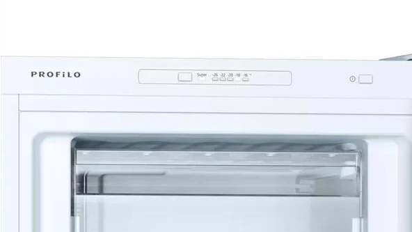 Profilo DF1033WEVV Derin Dondurucu Beyaz 7 Çekmece - Resim 3
