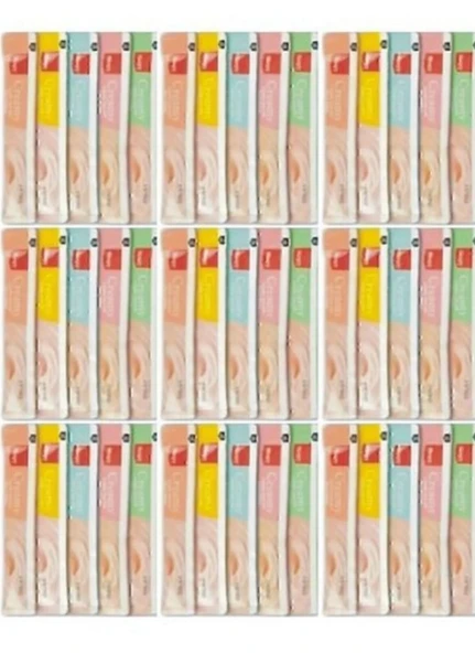 Wanpy Creamy Cat Treat Karışık Krema Sıvı Kedi Ödül Maması 45 Adet X 14 Gram