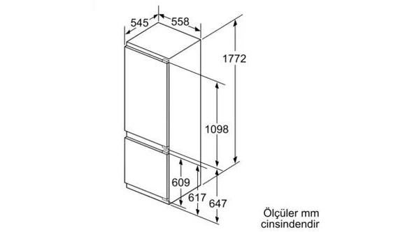 Siemens KI87SAFE0N Ankastre Buzdolabı - Resim 6