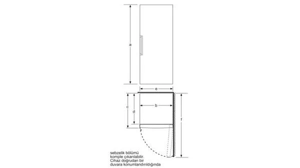 Siemens GS33VVIE0N Derin Dondurucu 7 Çekmeceli Inox - Resim 6