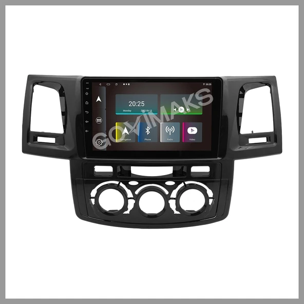 GOVİMAKS TOYOTA HILUX 2006-2015 MANUEL UYUMLU 2 GB RAM 32 GB HAFIZA ANDROID MULTIMEDIA TEYP - Resim 6