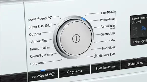 Siemens WM14VM80TR 1400 Devir 9 kg Çamaşır Makinesi - Resim 3
