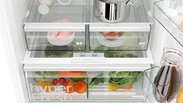 Siemens KG76NVWE0N Buzdolabı No Frost Beyaz Alttan Donduruculu - Resim 5