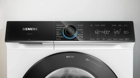 Siemens WG44B2A0TR Çamaşır Makinesi 9 kg 1400 Devir i-Dos Beyaz - Resim 2