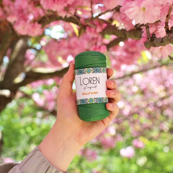Loren Macrame Lacivert El Örgü İpi - RM 0262 - 34353 - Resim 3