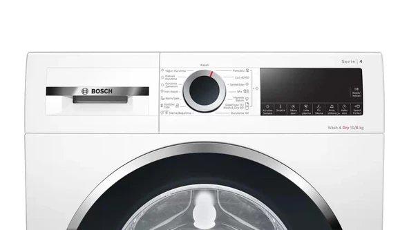Bosch WNA254X1TR 1400 Devir 10 kg / 6 kg Kurutmalı Çamaşır Makinesi - Resim 2