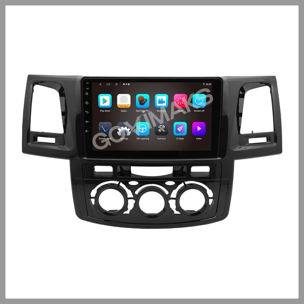 GOVİMAKS TOYOTA HILUX 2006-2015 MANUEL UYUMLU 2 GB RAM 32 GB HAFIZA ANDROID MULTIMEDIA TEYP - Resim 4
