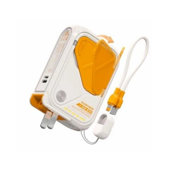 5i 1 Arada 10,000mAh Hızlı Şarj Kullanışlı Adaptörlü 4 Cihaz Uyumlu Powerbank ürün görseli