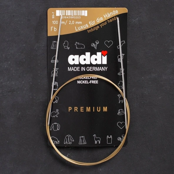 Addi 2mm 100cm Klasik Misinalı Şiş- 105-7 ürün görseli