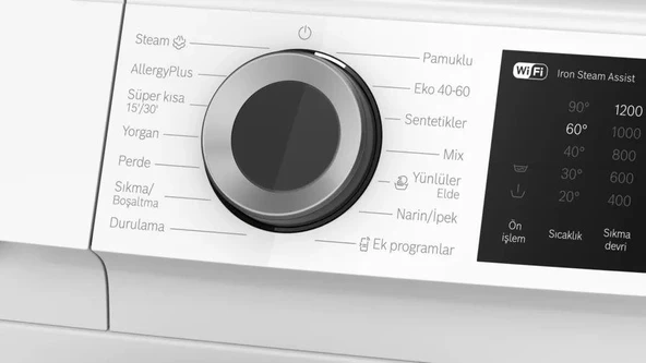 Bosch WGK252Z0TR Çamaşır Makinesi 10 kg 1200 Devir Beyaz - 3