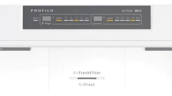 Profilo BD3086WEVN Buzdolabı No Frost Beyaz XXL Alttan Donduruculu - Resim 3