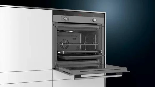 Siemens HB234FEH0T Ankastre Fırın 8 Prog. Titanium Gri - Resim 3