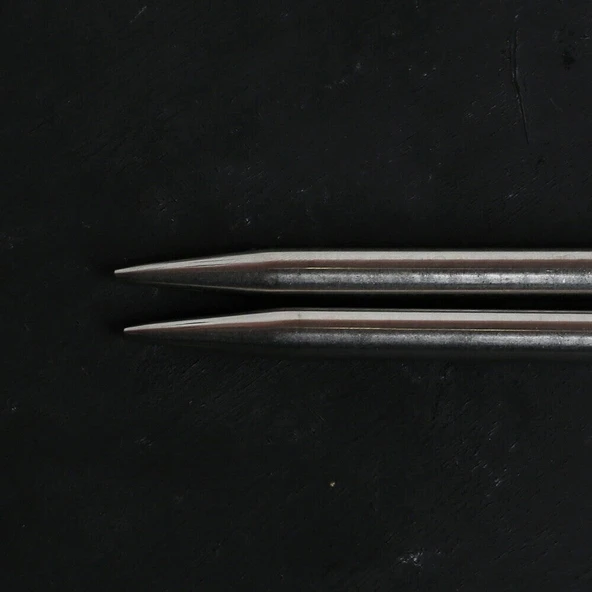 Loren Crafts 10 mm 35 cm Titanyum Örgü Şişi - Resim 4