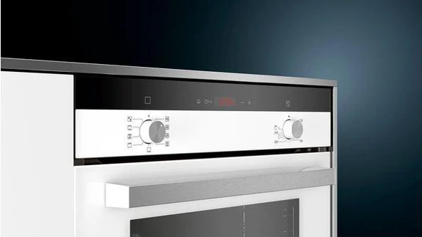 Siemens HB114FBW0T Ankastre Fırın Beyaz - Resim 4