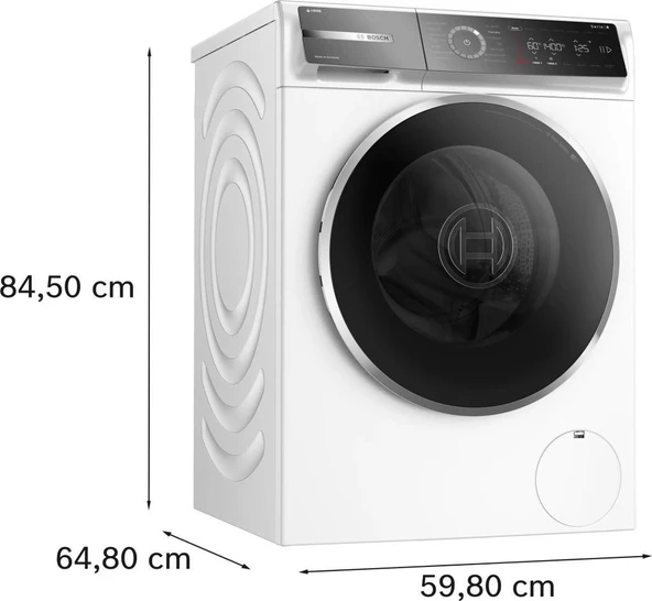 Bosch WGB254A1TR Çamaşır Makinesi 10 kg 1400 dev./dak. - Resim 12