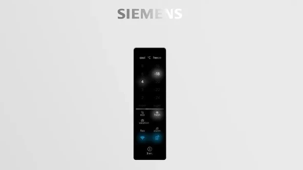 Siemens KG76PAWC0N Buzdolabı No Frost Beyaz - Resim 3