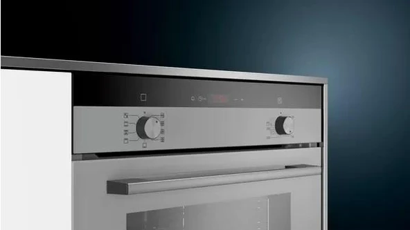 Siemens HB234FEH0T Ankastre Fırın 8 Prog. Titanium Gri - Resim 2