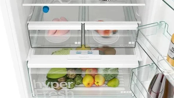 Siemens KG56NXWE0N Buzdolabı No Frost Beyaz - Resim 5